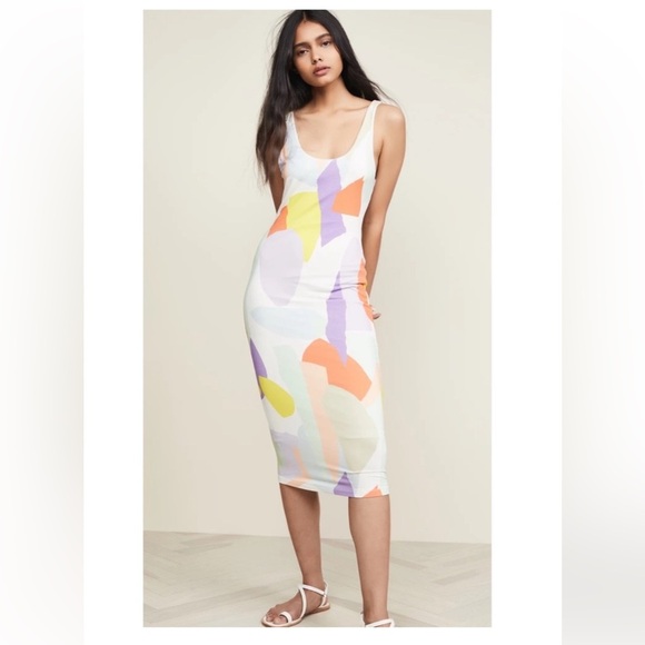 Alice + Olivia Dresses & Skirts - Alice + Olivia James Scoop-neck Sleeveless Fitted Dress SZ 4